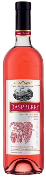 Вино плодовое розовое п/сладкое «Arame, Raspberry» 0,75 л, 11,5%