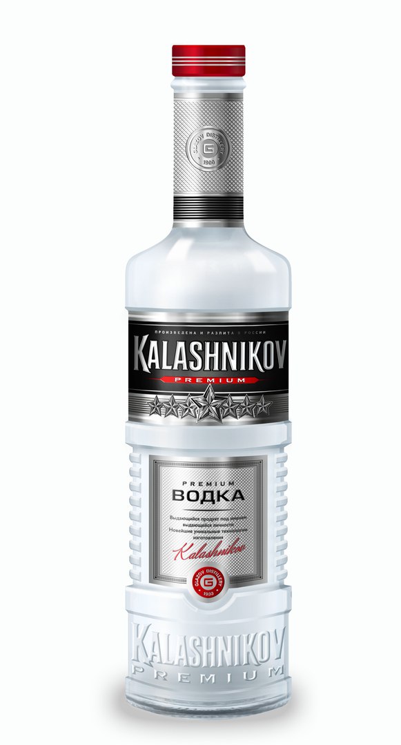 Водка "Калашников" Премиум, 40%, 0,7л