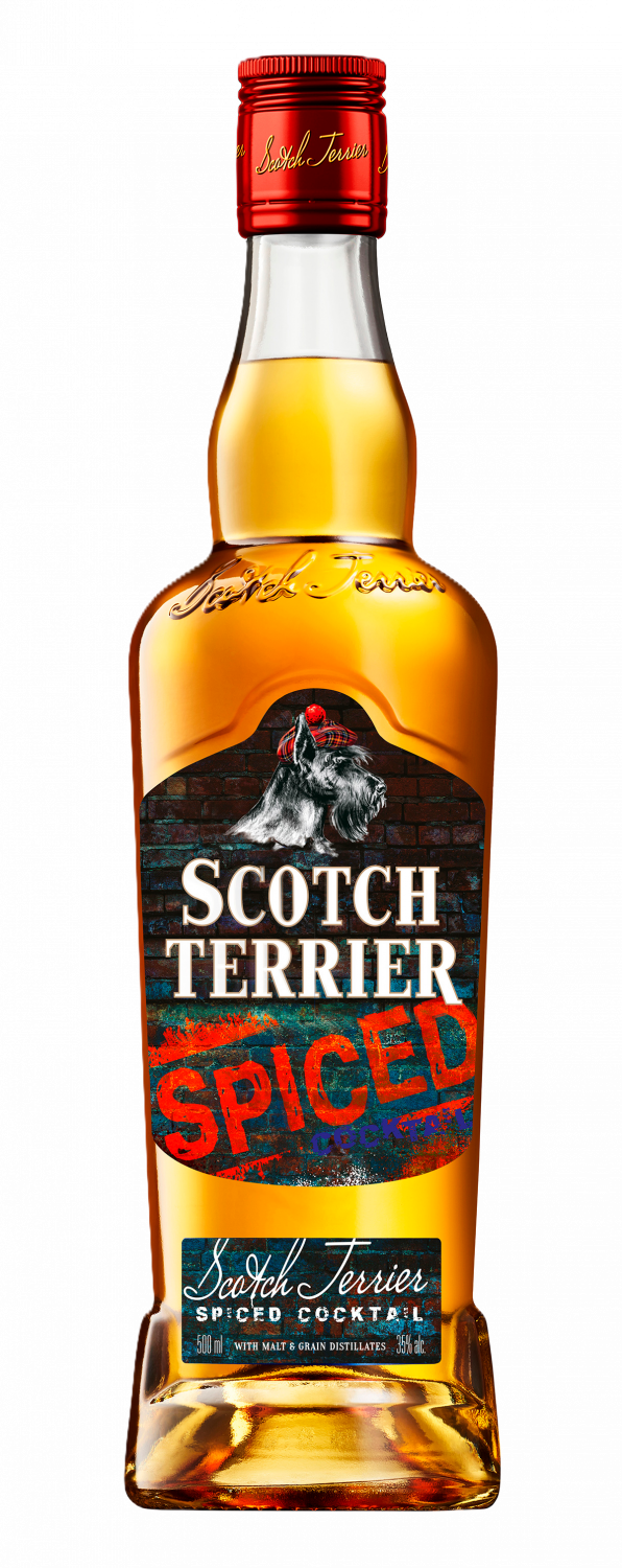 Коктейль "Scotch Terrier" Spiced Mix, 35%, 0,5л