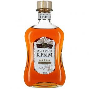 Российский коньяк "Остров Крым" 5* 40% 0,25л.