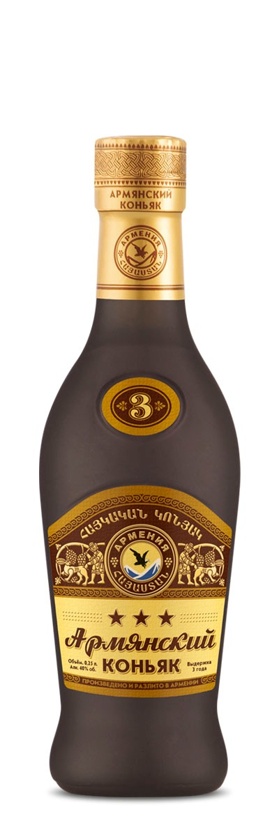 Коньяк АКЗ "Армянский" 3* 0,25л 40 %