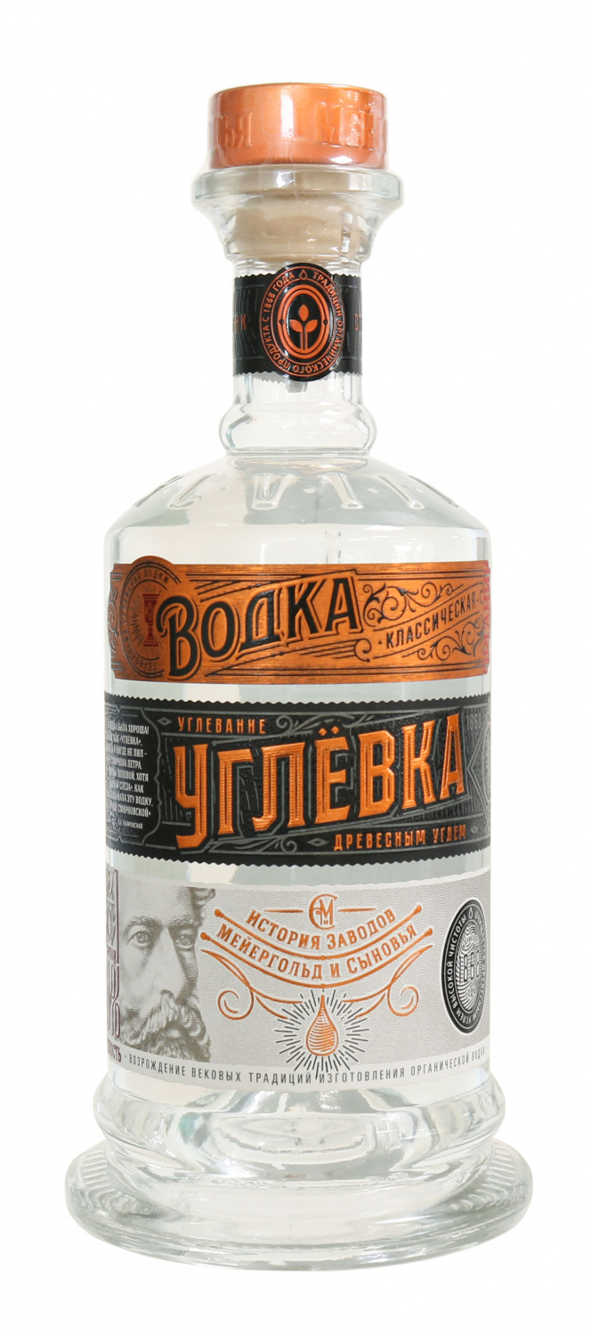 Водка "Углёвка" Купаж № 1, 40%, 0,5л