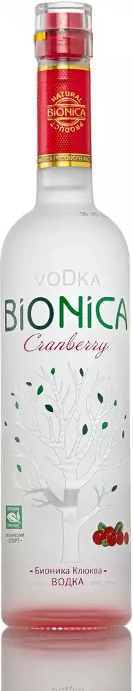Водка "Бионика" Клюква, 40%, 0,5л