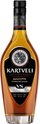 Коньяк Грузинский трехлетний «Kartveli VS» 0,5 л, 40%