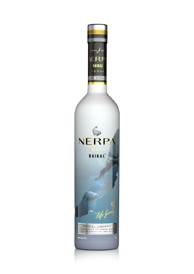Водка "Нерпа" 40%,1,0л.