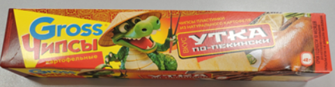 Чипсы "Gross" Утка по-пекински 40г