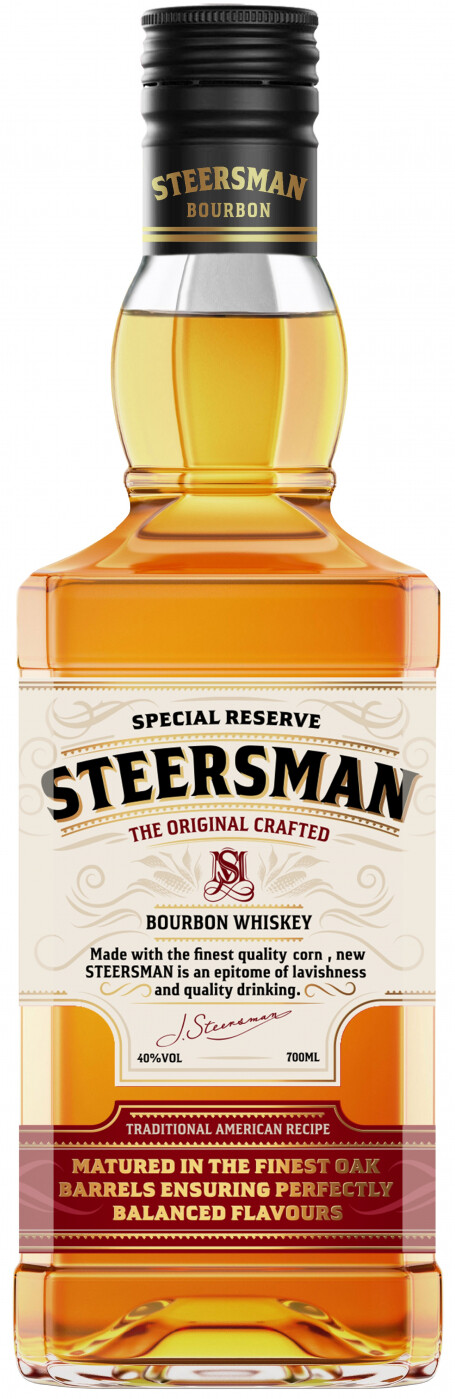 Виски зерновой "Steersman" 40%, 0,7л