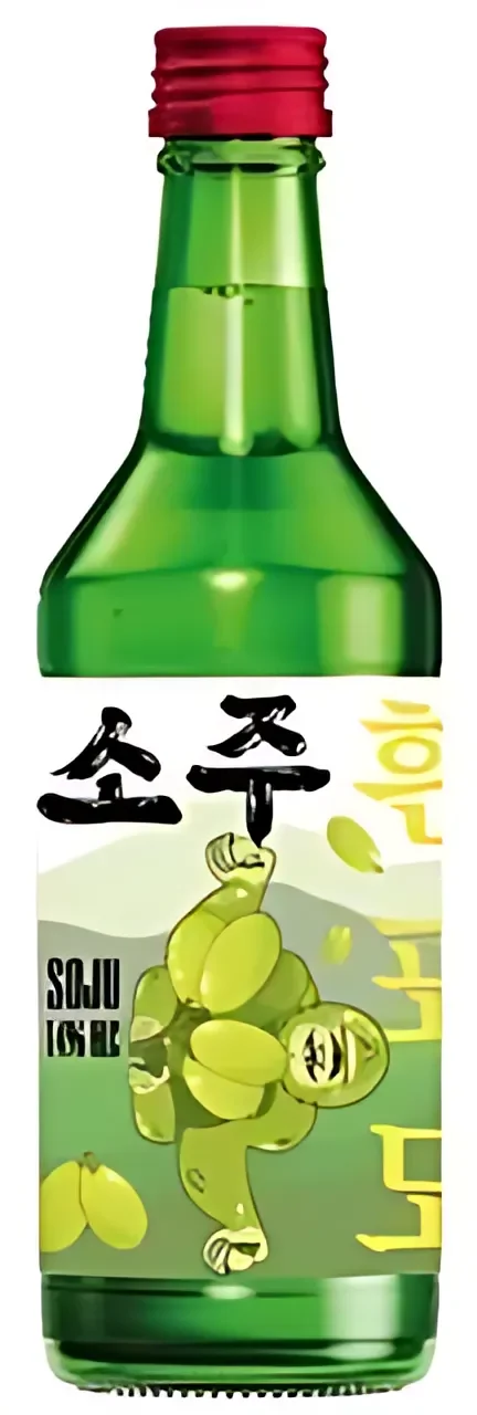 Аперитив «Joju Soju, Green Grape» 0,375 л, 13%