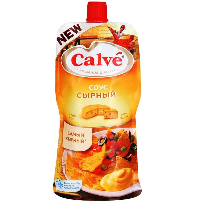 Соус Calve Сырный д/п 230г