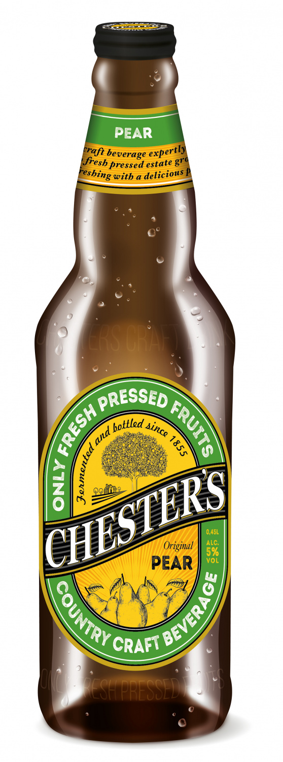 Сидр «Chester's, Pear» 0,45л, 5% с/б 