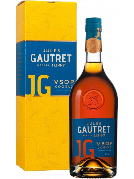 Коньяк Французский четырехлетний «Jules Gautret VSOP » 0,5 л, 40% п/у