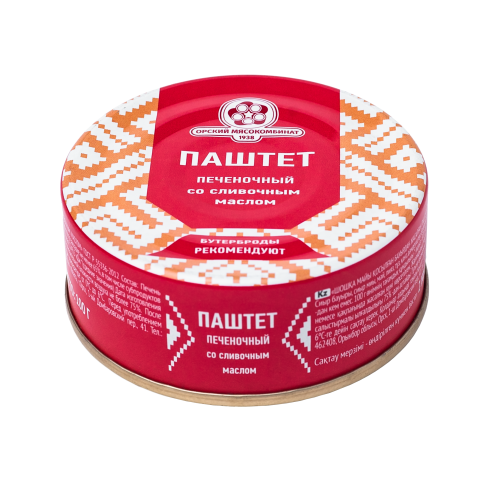 Паштет печеночный со слив. маслом 100г