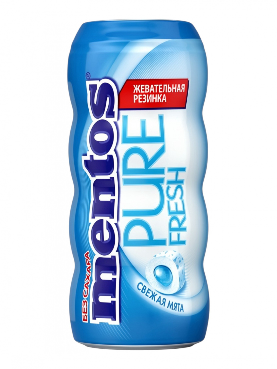 Жевательная резинка "Mentos Pure Fresh" Свежая Мята, 30г