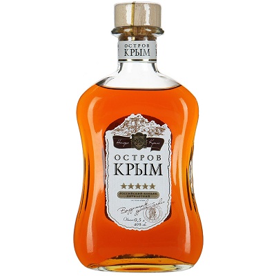 Коньяк Российский пятилетний «Остров Крым» 0,5 л, 40%