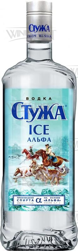 Водка "Стужа" Айс Альфа, 40%, 0,7л