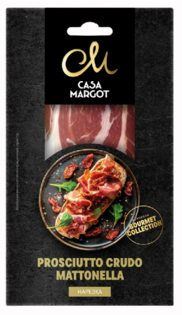Окорок Casa Margot Прошутто Крудо Маттонелла 50г