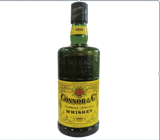 Виски купаж. "Конор и Ко" 40% 0,5л