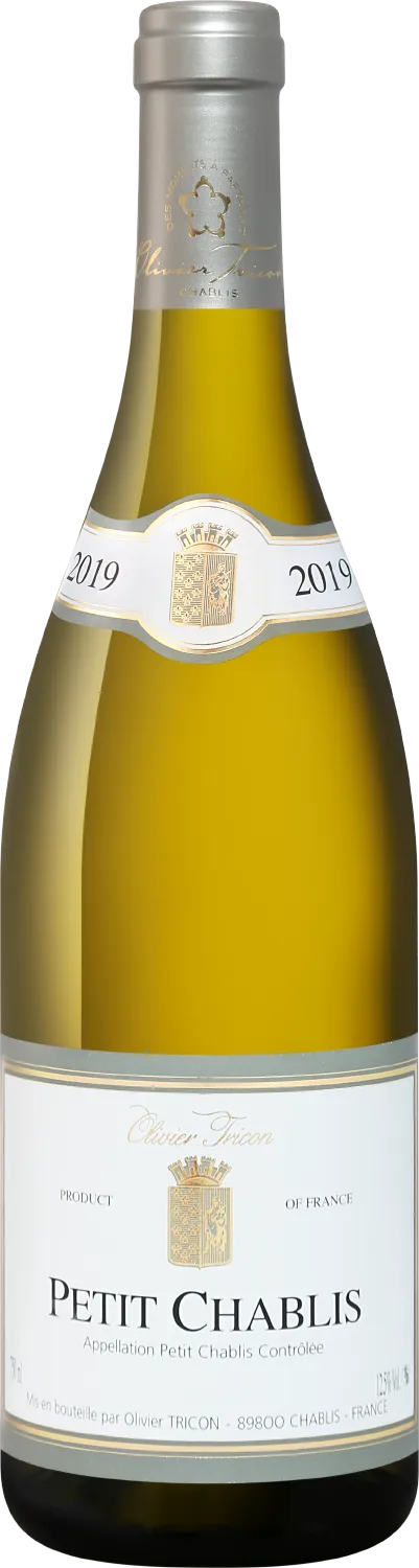 Вино белое сухое "Olivier Tricon" Petit Chablis AOC, 12,5%, 0,75л
