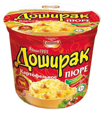 Пюре БП "Доширак" с мясом 40 г