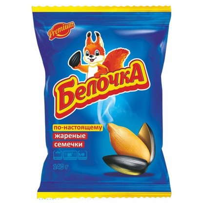 СЕМЕЧКИ "Белочка" жар. 140г