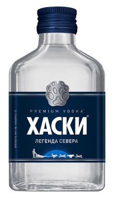 Водка "Хаски", 40%, 0,1л