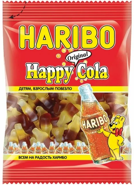 Мармелад жев. HARIBO Кола 80г
