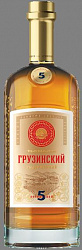 Коньяк "ГРУЗИНСКИЙ" 5* 40% 0,5л