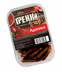 Гренки пшенично-ржаные  слайсы "Аджика" 100г