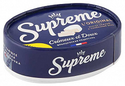 Сыр мягкий с белой плесенью "Supreme" 125 гр БЗМЖ М