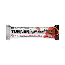 Батончик функциональный CRUNCHТМ TUNNER со вкусом "Малиновый чизкейк", 40 гр.